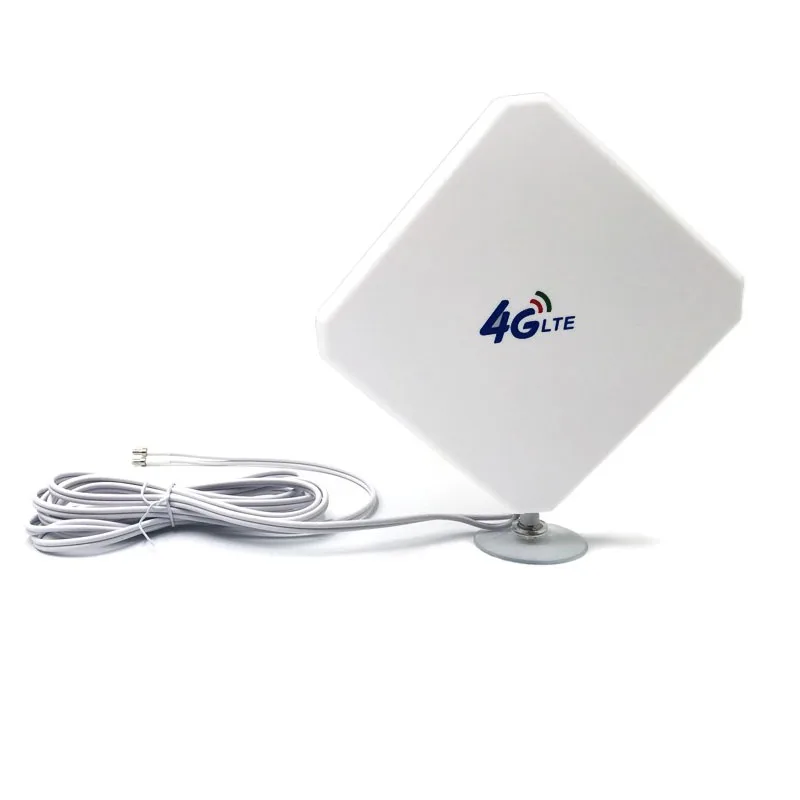 Antenna MIMO a banda larga direzionale 35dBi da esterno 3G 4G LTE ad alto guadagno 3 metri Antenna a pannello RG174 For Router