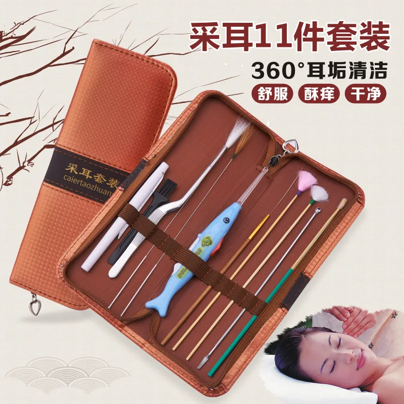 Ear Cleaner Ear Wax Removal Tool Flashlight Earpick Ear Cleaning Earwax Remover Luminous Ear Curette Light 4