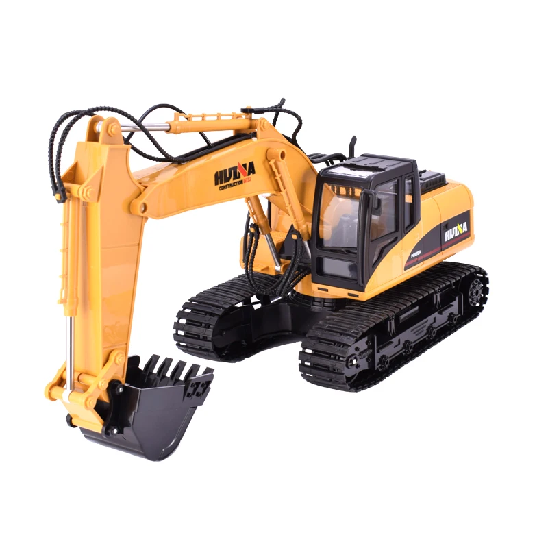 HUINA 1350 RC металлический экскаватор 1:14 Радиоуправляемый гусеничный автомобиль 15CH 2