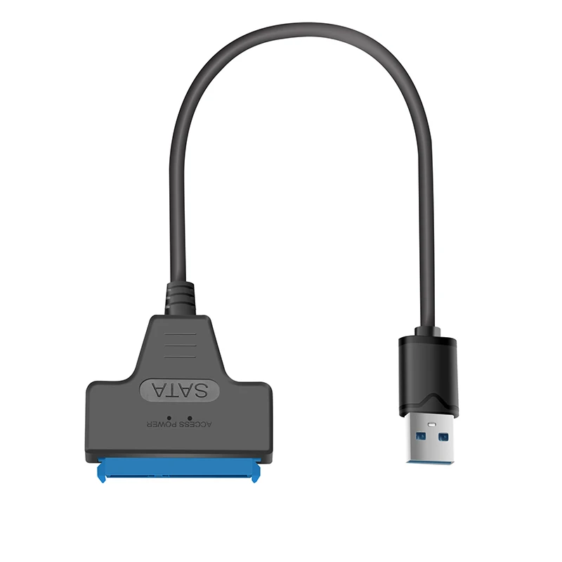 

USB 3.0 to SATA III Adapter for 2.5in SDD HDD Hard Drives SATA III to USB 3.0 External Converter and Cable, Support UASP Porta