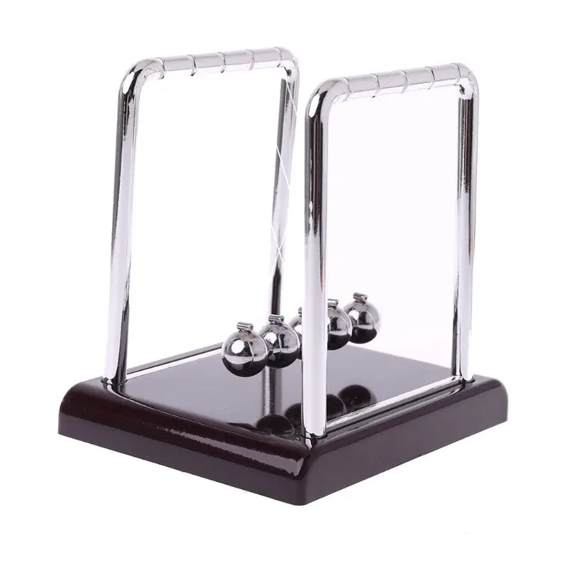 Cradle Steel Newton's Balance Ball Physics Science Pendulum Fun Desk Toy Gift Games Educational Desk Home Decoration