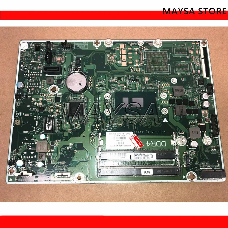  848949-001 848949-601 DA0N91MB6D0 for HP 20 22 24 SERIES I3-6100U MOTHERBOARD