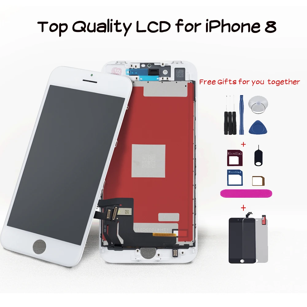 

AAA+ Screen for iPhone 8 LCD Replacement No Dead Pixel For iphone 8G display touch screen module ips Pantalla smart phone parts