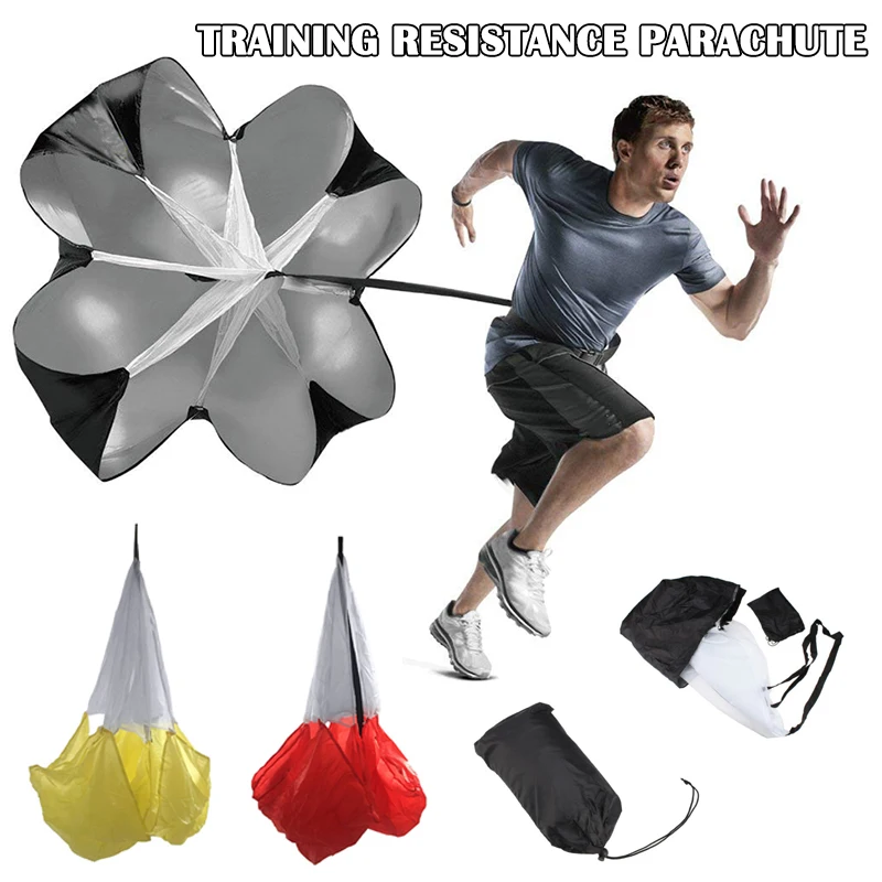 Новый скоростной тренировочный парашют сопротивления тренировка выносливости зонтик прочная верёвка бегущий желоб BFE88