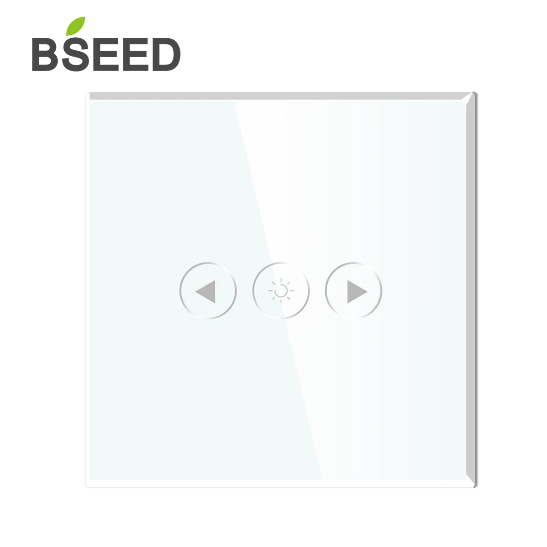 BSEED, умный диммер, Wi-Fi, 1 комплект, управление Wifi, с белым, черным, золотым цветом, кристальная стеклянная панель, поддержка для Tuya Google Smart App