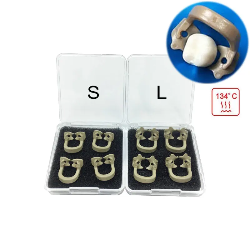 1 Set dique de goma Dental pinzas de barrera Clip materiales de resina herramienta para dentista