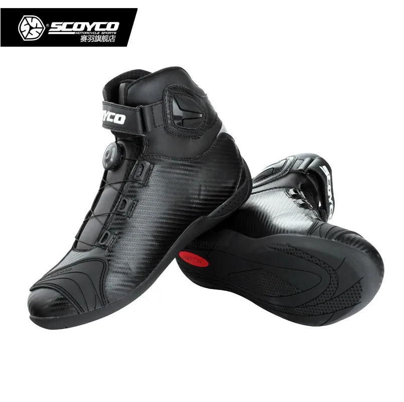 

Scoyco Scoyco Motorcycle ji che xie Cycling Shoes Highway Boots Motorcycle Shoes Men's Shatter-resistant Boots Summer Breathable