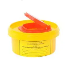 Контейнер для утилизации игл и других отходов 0,5 л (Упаковка 1 шт.) Контейнер для утилизации игл и других отходов 0,5 л (Упаковка 1 шт.)