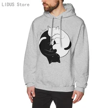 

Eternal Cat Love Hoodie Sweatshirts Harajuku Creativity Streetwear Hoodies