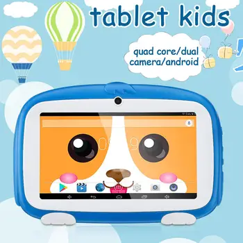 

7 inch Dual Camera Tablet PC WIFI Cartoon Children's Tablet Multi-language for Android for Kids Children Photo Learning Gift