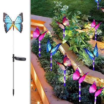 

Durable Room Lighting 7 Color-Changing Solar Powered Eco-Friendly Backyard Pathway Decoration Landscape Lights Waterproof Patio