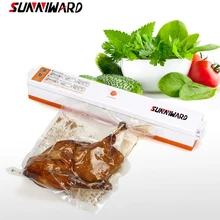 SUNNIWARD 220 V/110 V бытовой пищевой вакуумный упаковщик упаковочная машина пленка упаковщик вакуумный упаковщик в том числе 15 шт сумки