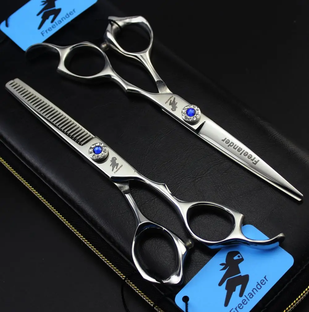 

6 INCH Hairdressing Scissors 440C Professional Barbers Cutting Scissors Thinning Shears Hair Scissors