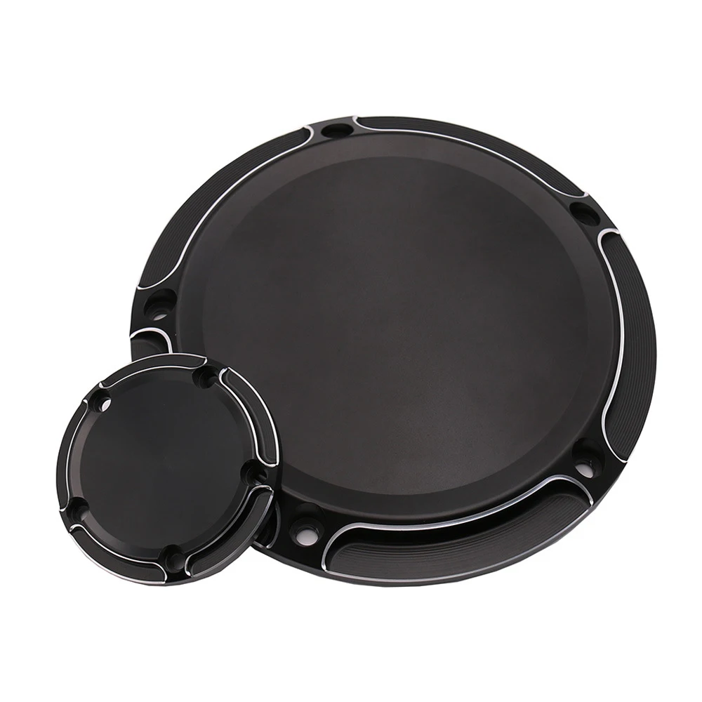

New Motorcycle Clutch Engine Side Cover CNC Aluminum For Dana Road King Fatboy Dana Road King Engine Side Cover Black