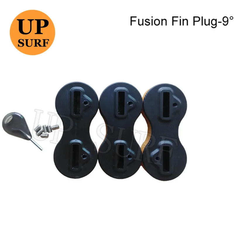 Free Shipping 5 Sets sales Surfboard Double Tabs Fins Plugs 9 Degree Double Tabs Fin Plug  Fusion Fin Plug