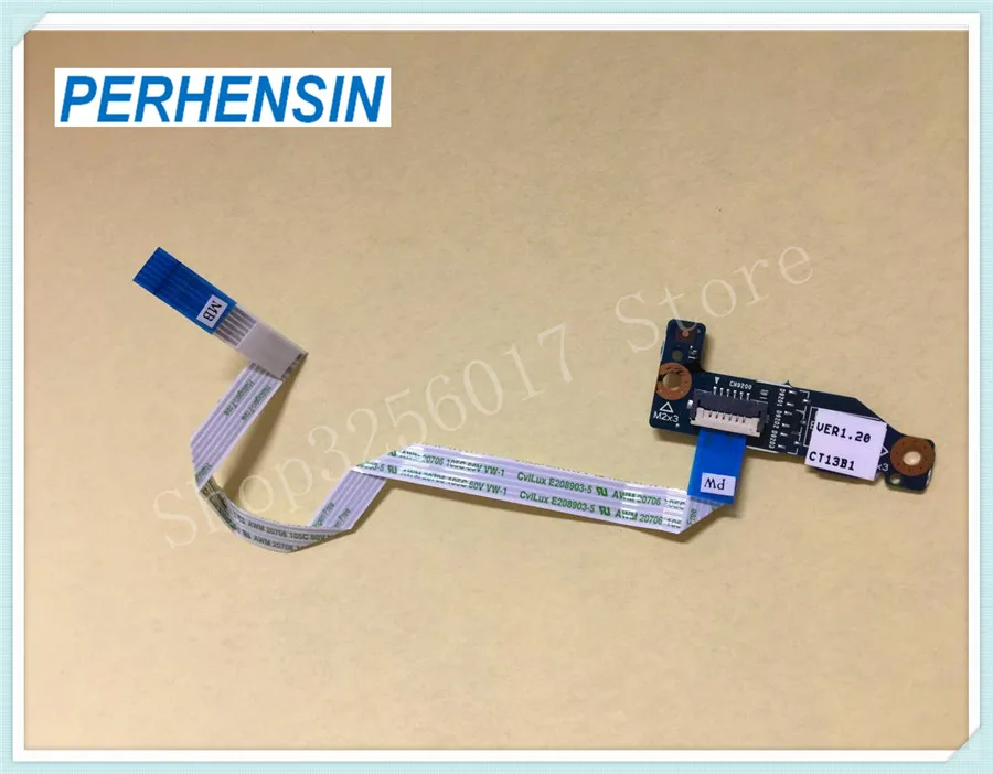 Per Hp Per Envy 17-J M7-J Series Power Button Board W Cable Muslimate