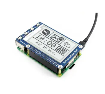 

AiSpark 2.7''e-paper,264x176,2.7inch E-Ink display HAT for Raspberry Pi 2B/3B/Zero/Zero W,Color:Black,White,SPI Interface