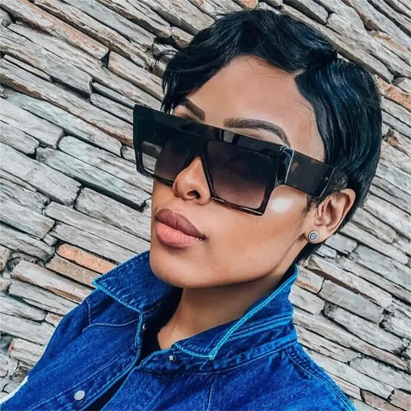 Black Flat Top Sunglasses 2025