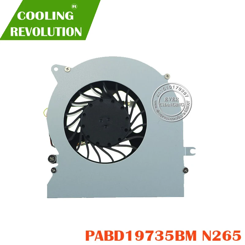 Новый Кулер Для процессора PABD19735BM 0.65A 12VDC N265 3PIN|cpu fan|fan samsungsamsung fan |