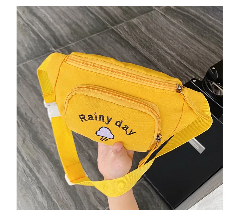 Осень Instagram модная детская нагрудная сумка мини модная сумка-мессенджер для мальчиков и девочек детская Персонализированная поясная сумка