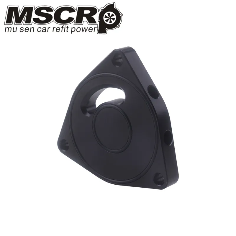 Aluminium alloy BOV spacer for Hyundai Genesis Coupe and Kia 1.6 T 2.0 t for Honda Civic 1.5 T engine black