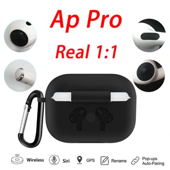 

AP Pro Bluetooth Wireless Earbuds Clone Air 3 Pro 1:1 Size Airpoding Headset Transparency Mode Name Change Earphone Not i80