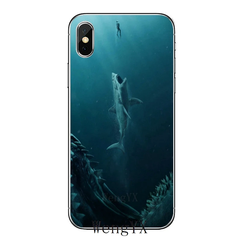 huawei phone cover shark horror sea Accessories Phone Case For Huawei P30 P20 Pro P10 P9 P8 Lite Y5 Y6 Y7 Y9 P Smart Plus 2018 2019 pu case for huawei Cases For Huawei