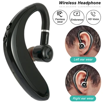 

Willkey S19 Wireless Earphone Bluetooth Headphones Stereo Bass Sound Ear Hook Sports Headset for iPhone 11 Xiaomi Samsung Phones