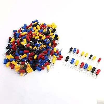 

19A AWG22-16 Furcate Cable Connector Pre Insulated Fork Terminal Kit 360Pcs