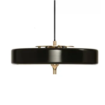 

Modern Round Led Pendant Lights Black Lamps Home Decor Hanging Lamp kitchen chandelier