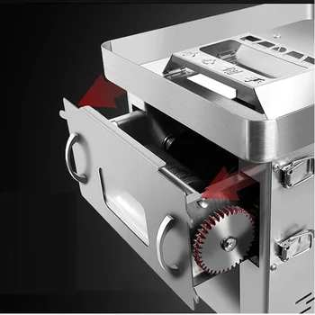 

Electric desktop stainless steel meat slicer commercial 850W meat slicer machine