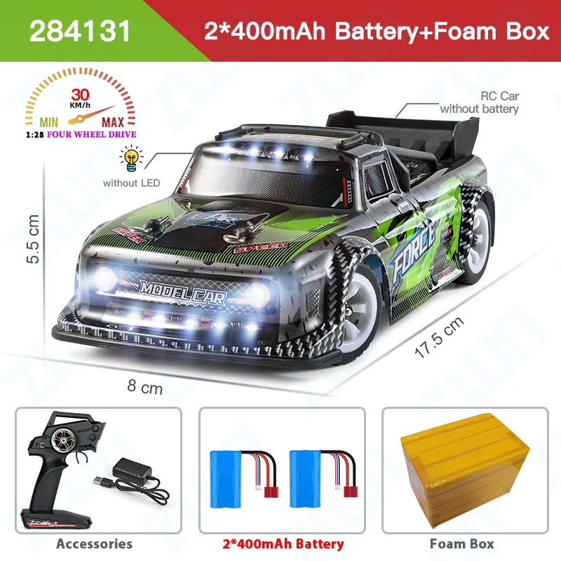 WLtoys 1:28 284131 K989 30KM/H 2.4G Racing Mini RC Car 4WD Electric High Speed Remote Control Drift Toys for Children Gifts monster truck remote control car RC Cars