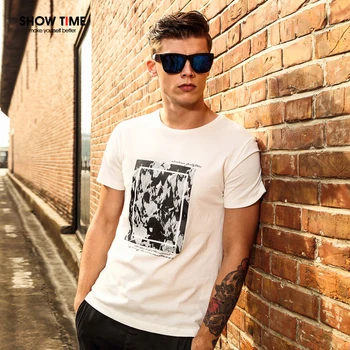 

Short-sleeved T-shirt men 2020 summer new thin section cotton breathable Korean fashion casual slim round neck men T-shirt