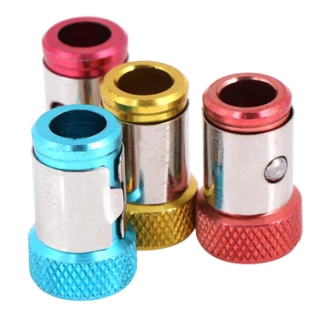 

1PC Screwdriver Bits Magnetic Ring 1/4" 6.35mm Metal Strong Magnetizer Screw