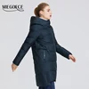 MIEGOFCE, colección de invierno 2022, chaqueta cálida para mujer hecha con Bio Parka Real, cuello levantado a prueba de viento para mujer, con capucha, abrigo ► Foto 3/6