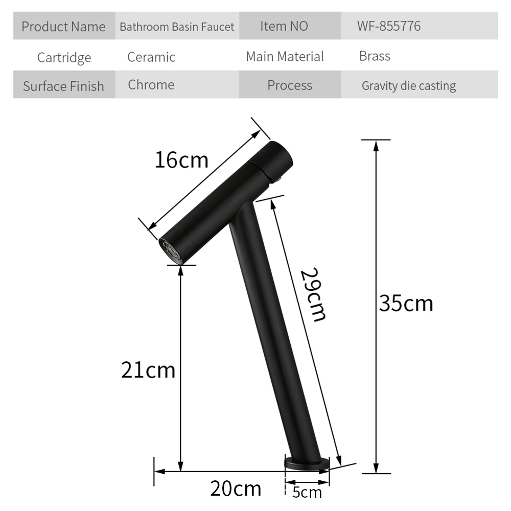 Basin Faucet Retro Black Faucet Taps Bathroom Sink