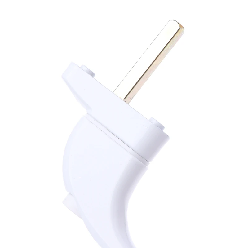 D55F UPVC White Universal Espag Window Handle-Key Locking For Double Glazing