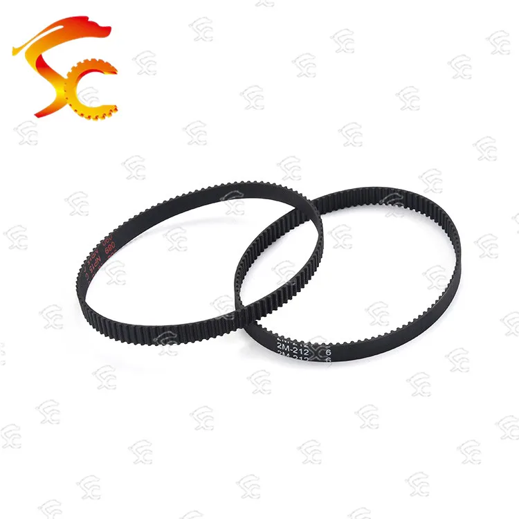 10pcs 2GT-212-6/10mm belt closed loop rubber timing Teeth 106 Length 212mm width 10/6mm for 3D printer | Обустройство дома