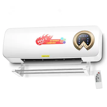 

house wall mounted air heater air conditioning fast heating bedroom warmer 220V with drying rack waterproof AC-66