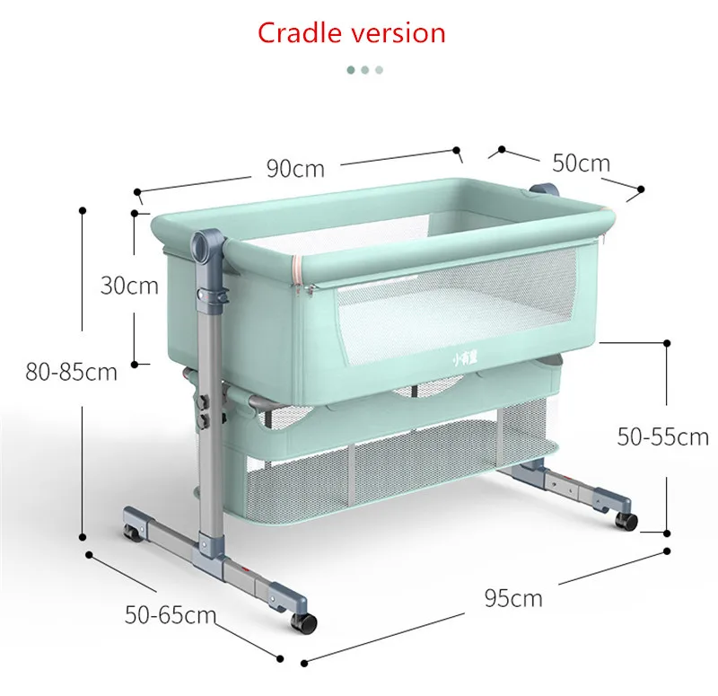 Baby Bed Portable Foldable Cradle Bed With Mattress Mosquito Net Multifunctional Baby Cribs Bedside Bassinets Cribs For Infants Baby Cribs Aliexpress