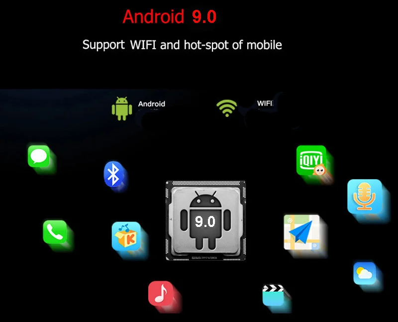 RHD Q5 Android автомобильный стерео в тире радио gps навигация обновление 10,25 мультимедийный плеер монитор