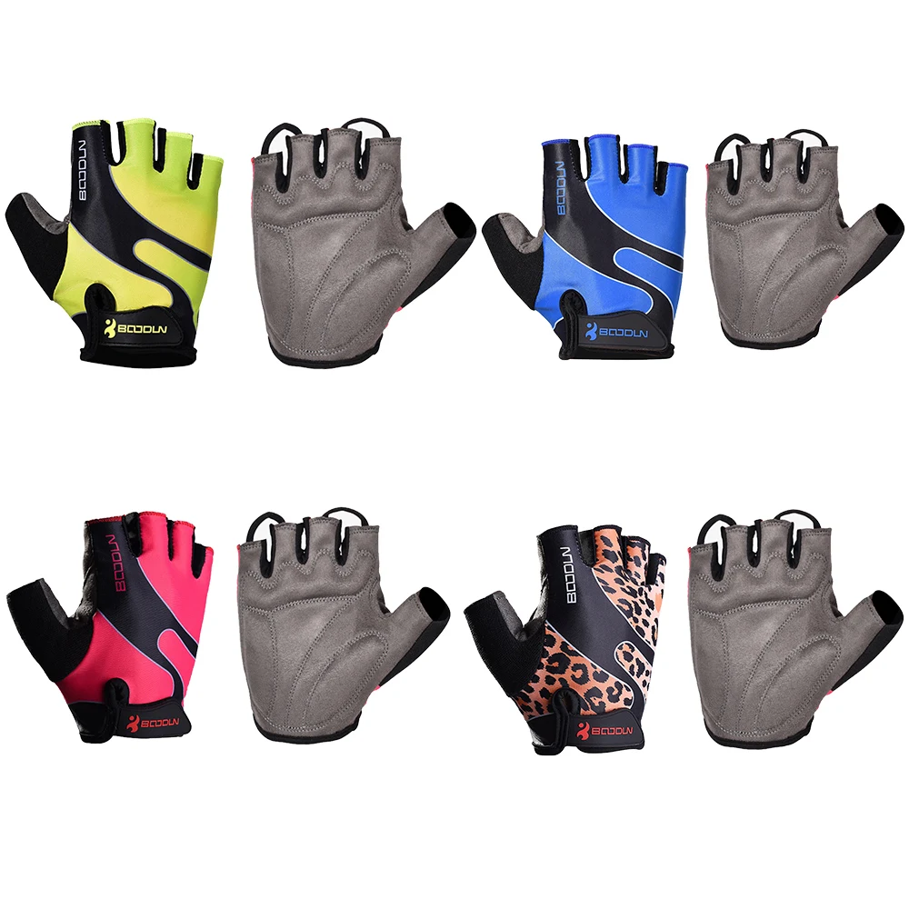 

Gel Cycling Gloves Half Finger Anti-slip Anti-sweat Men Women For Bike Sport Riding Gloves MTB Road Mountain Bicycle Glove