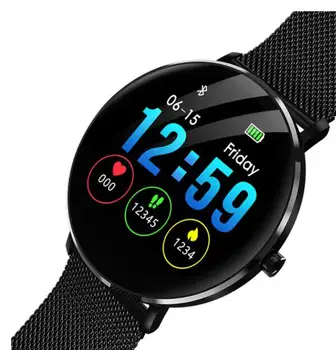 

L6 Full Screen Touch Thinner Smart Watch IP68 Waterproof Multiple Sports Mode DIY Watch Face 250Mah Fitness Bracelet