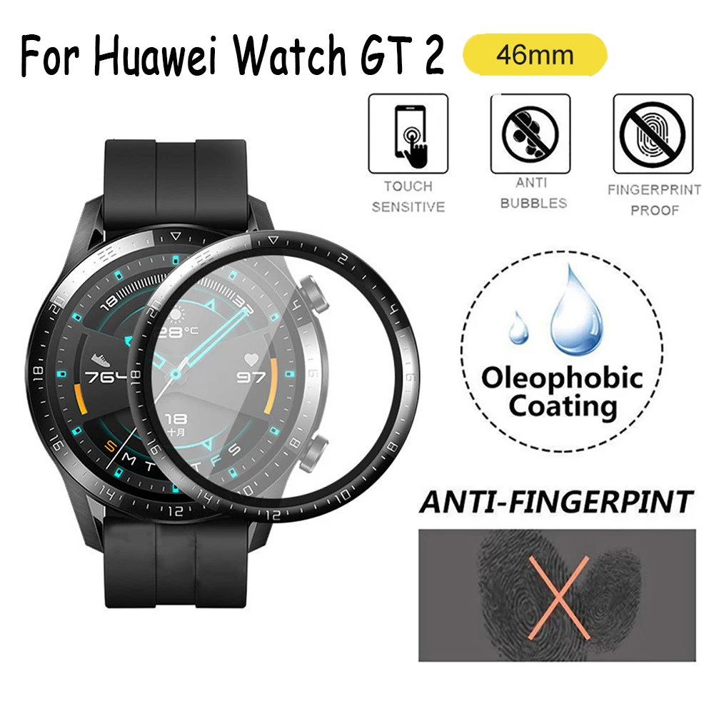 Película protectora de Reloj para Huawei Watch GT 2 E GT2, 46mm, 42mm, protectores de pantalla para relojes inteligentes, PC, Protector de vidrio