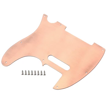 

Acoustic Guitar Pickguard, Tl Style Guitar Pick Guard Scratch Cover Plate For Electric Guitar Accessories(Red Copper)