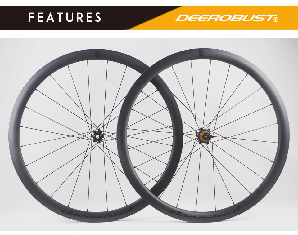 road disc carbon wheelset