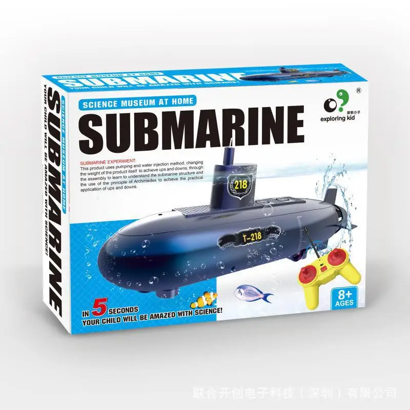 Large Remote Control Submarine RC 6CH Parent-Child Interaction Science Education Toy Submarine Nuclear Submarine Model Kids Toys 5