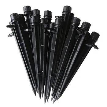 

(Pack of 100) Drip Emitters Perfect for 4mm / 7mm Tube,Adjustable 360 Degree Water Flow Drip Irrigation System,for Flower beds,