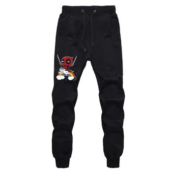 

Casual Deadpool Pants New Casual Cotton Sweat Breathable Gym Pants Wade Winston Wilson Men Women Jogger Jogging Long Pants