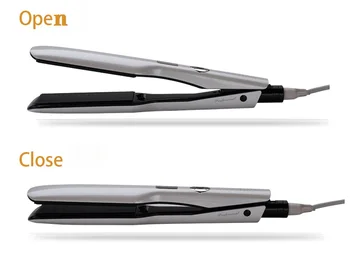 

Professional Styling Tool LCD Display Titanium plates Straightening Iron PTC Hair Straightener High Temperature Fast Heating